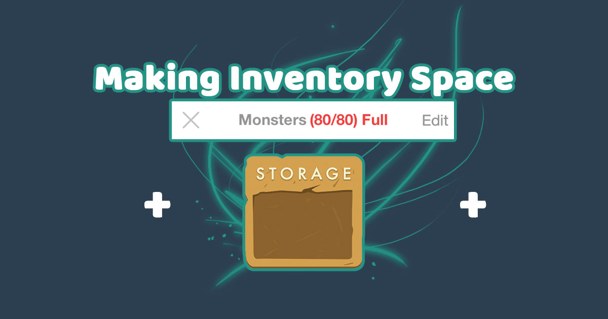 Making Inventory Space