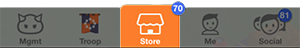 Store Tab